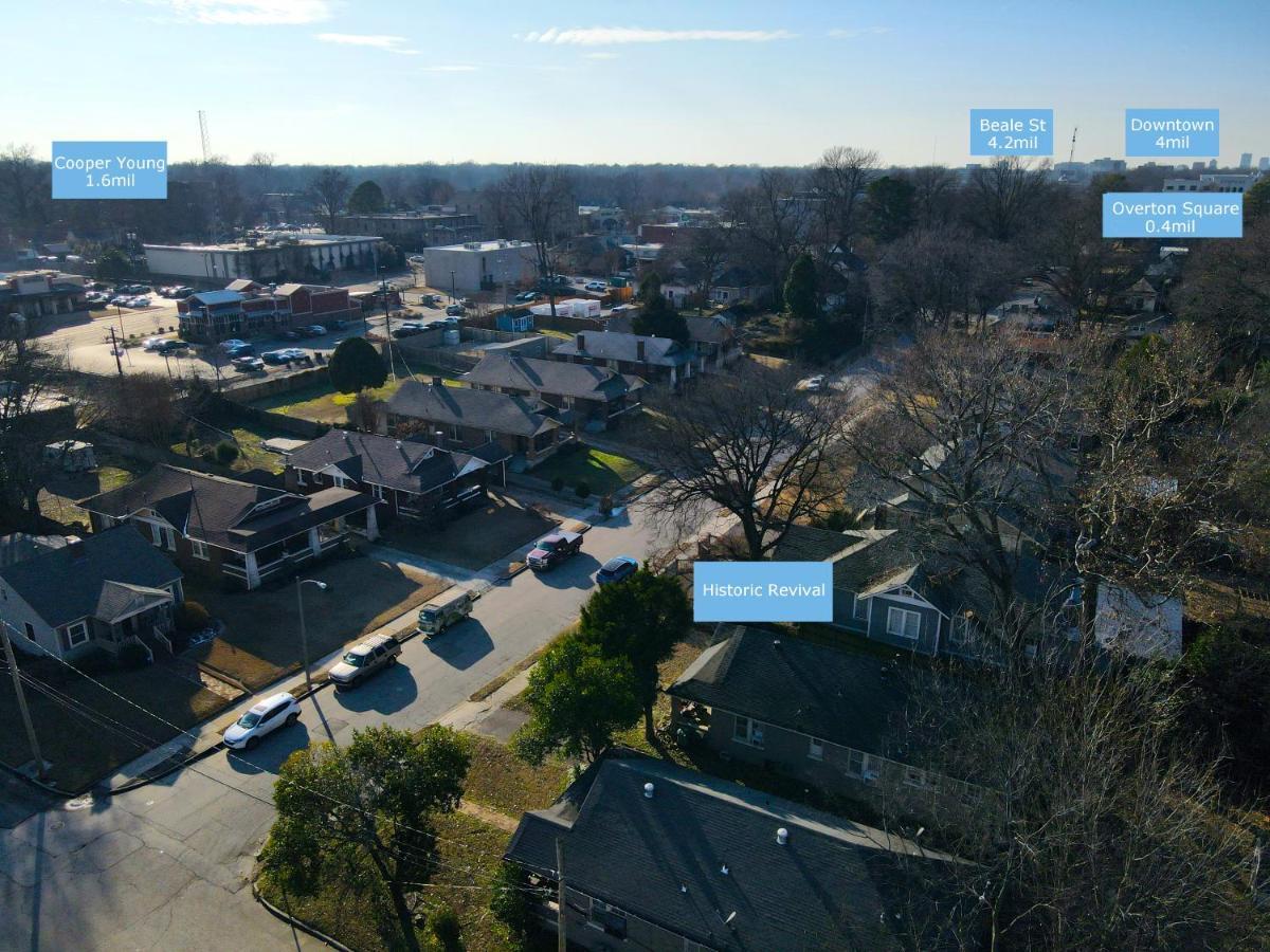 Historic Revival Midtown Memphis Duplex 64 Yes Pets Fast Wifi Free Parking Villa Exteriör bild